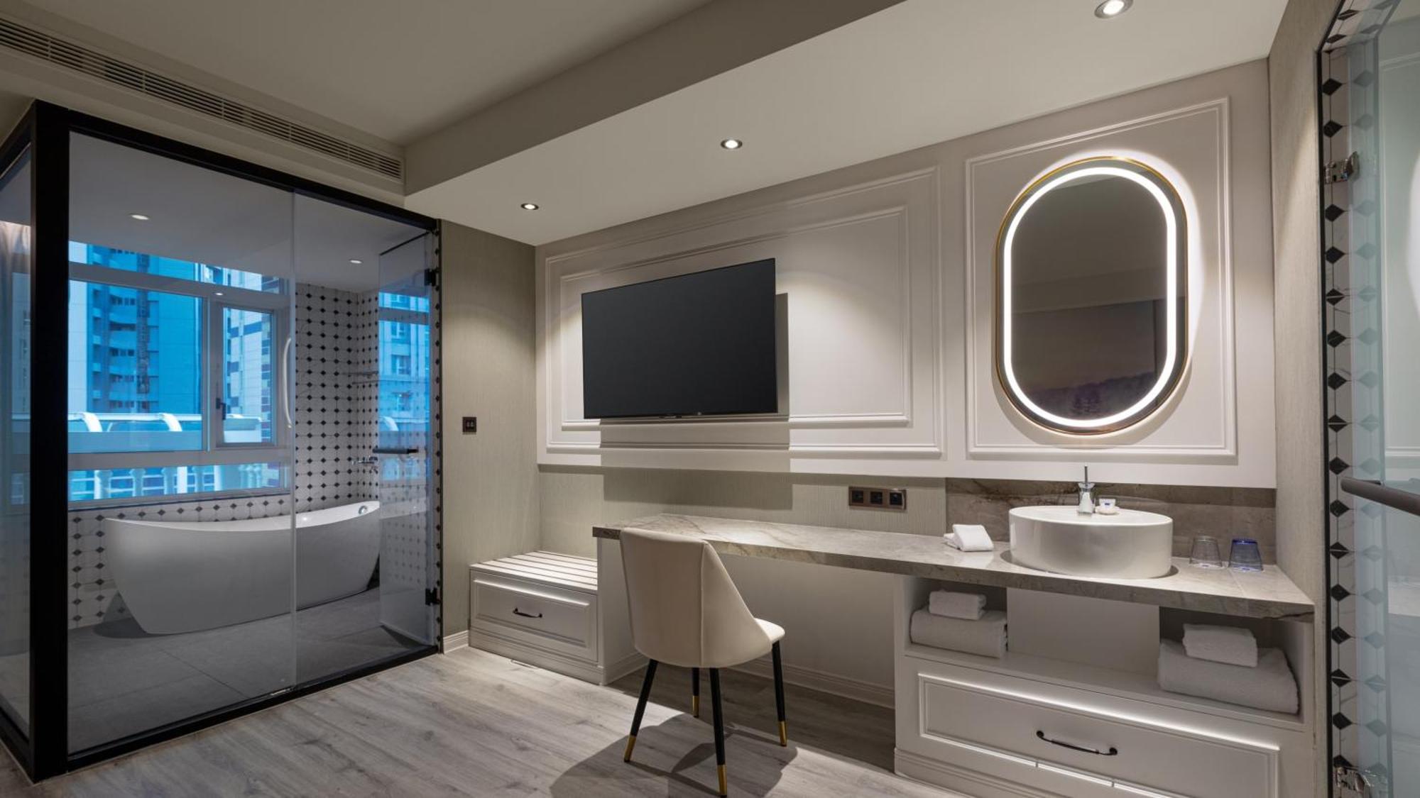 Tryp By Wyndham New Taipei Linkou 新北林口爵怡溫德姆酒店機場捷運mrta9林口站 Exterior foto